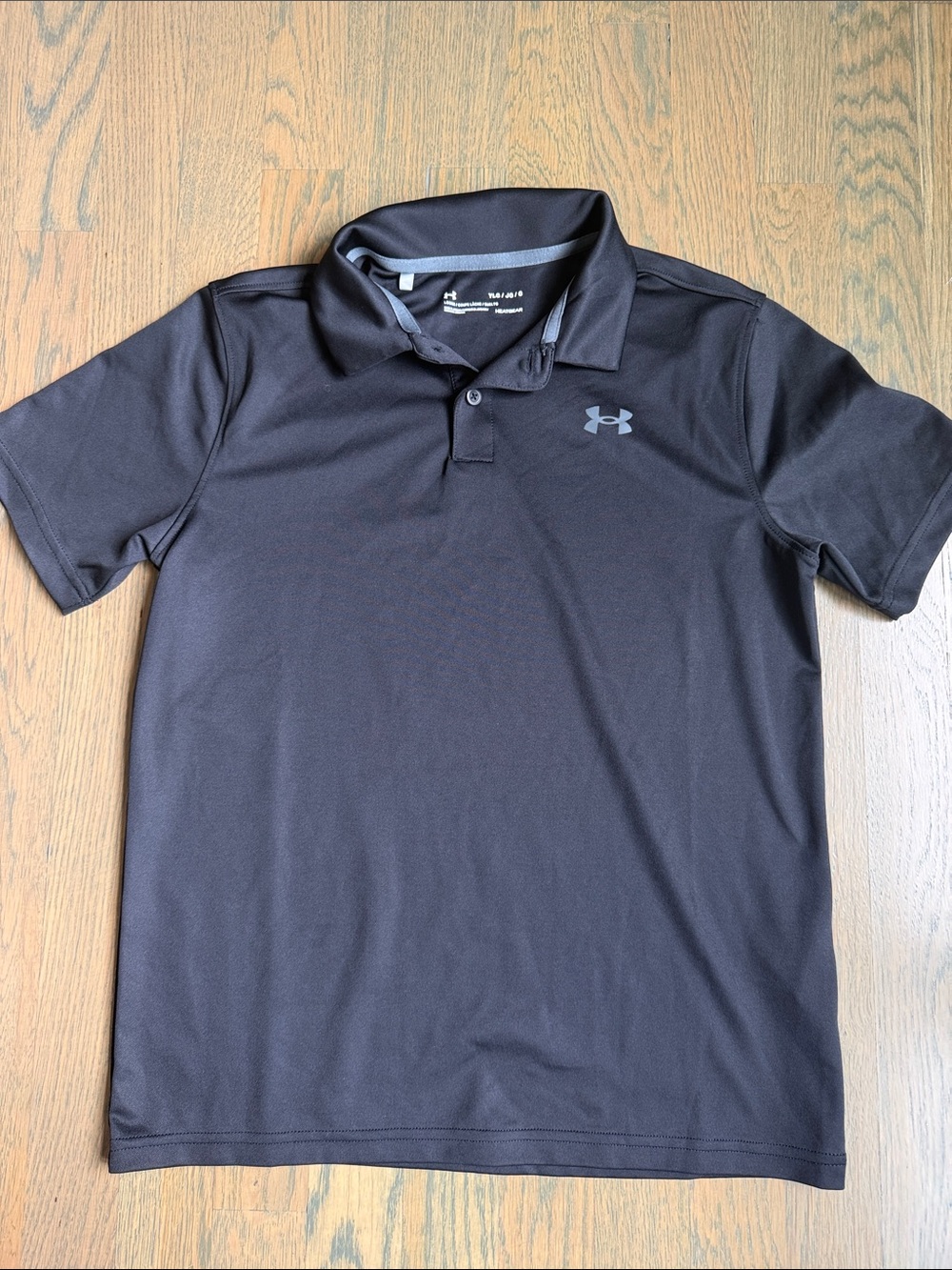 Under Armour Men’s Black Polo with Reflective Logo